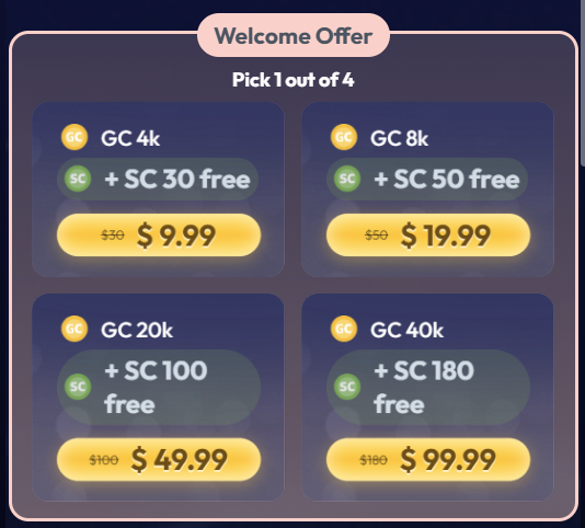 Jackpot Daily welcome offer
