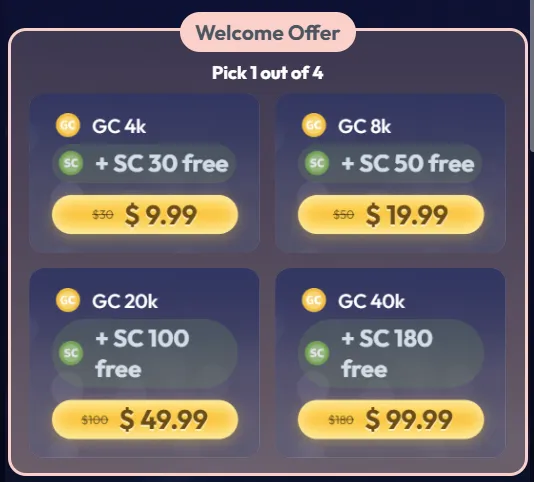 Jackpot Daily welcome offer